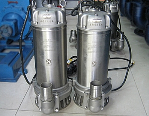 QDX type stainless steel single-phase submersible sewage pump