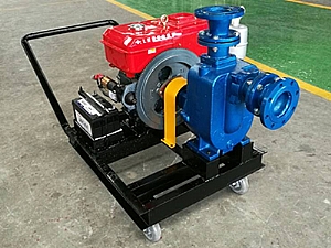 XBC-ZW Mobile Small Diesel Engine Self-priming Water Pump