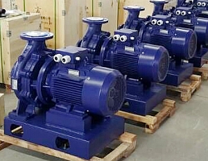 ISW type horizontal stainless steel pipeline centrifugal pump