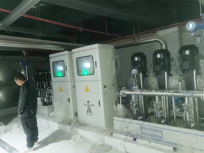 Frequency conversion water supply unit--Guizhou, China