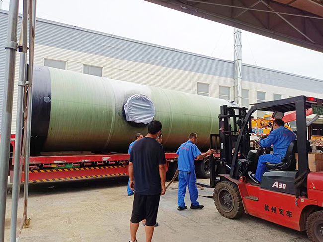 Integrated prefabricated pump station customization--Guangxi rainwater and sewage improvement project in China