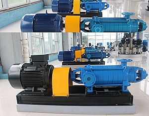 The D-type horizontal multistage centrifugal pump.